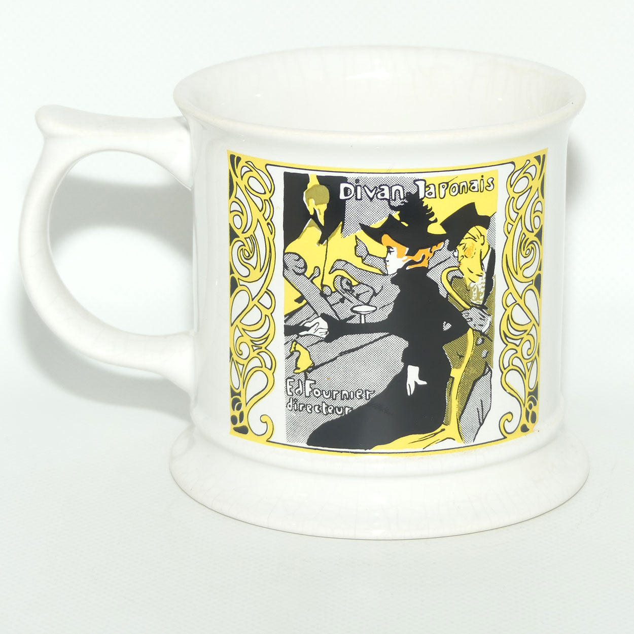 Carlton Ware May Belfort | Divan Japonais | Henri de Toulouse-Lautrec mug #2