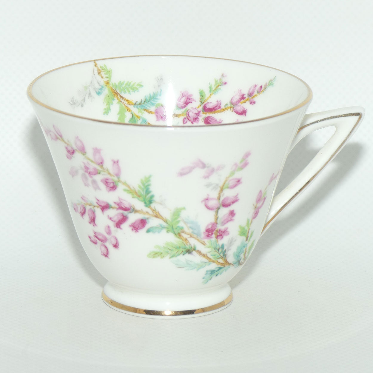 Royal Doulton Bell Heather pattern | tea trio