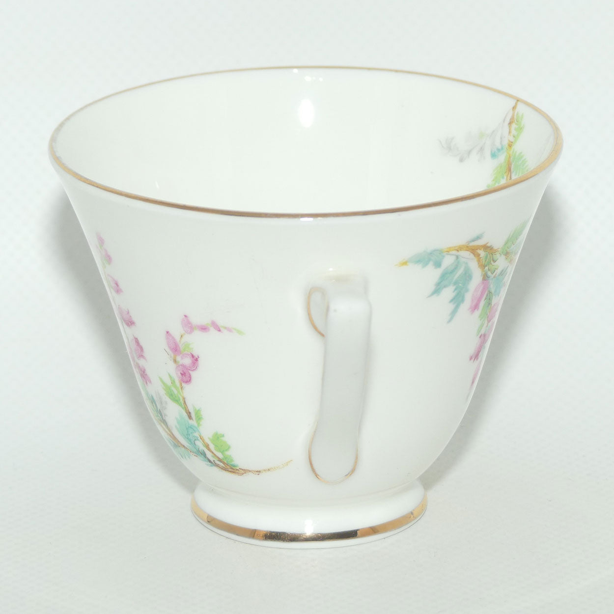 Royal Doulton Bell Heather pattern | tea trio