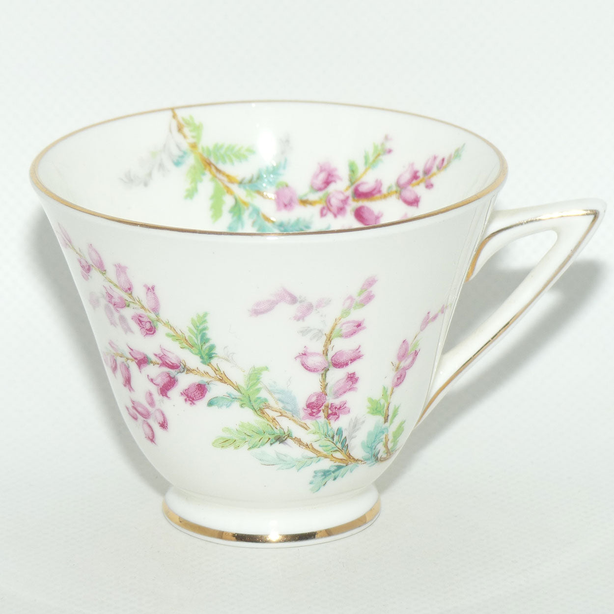 Royal Doulton Bell Heather pattern | tea trio