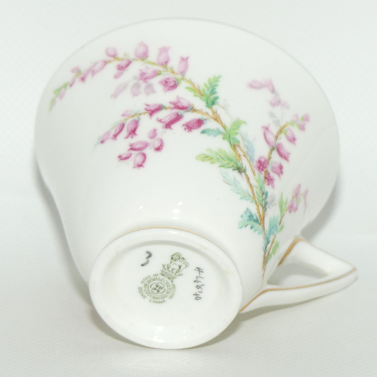 Royal Doulton Bell Heather pattern | tea trio
