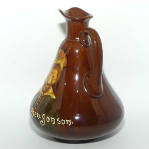 Royal Doulton Kingsware DEWARS flask Ben Jonson | no stopper