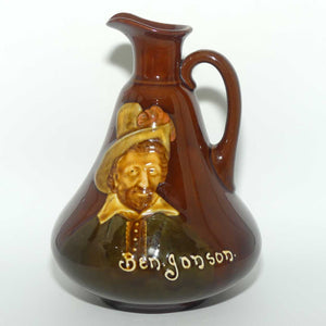 Royal Doulton Kingsware DEWARS flask Ben Jonson | no stopper