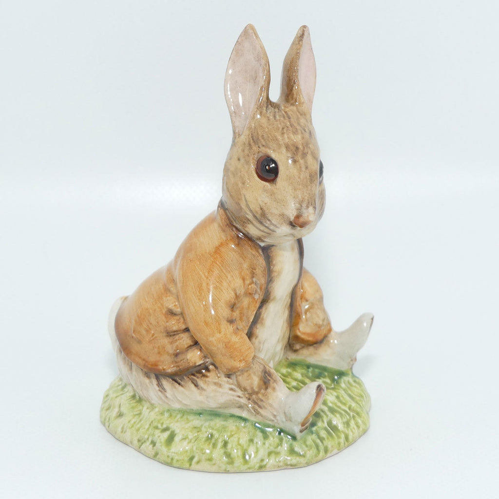 Beswick Beatrix Potter Benjamin Bunny Sat on a Bank | Head Down | BP3b