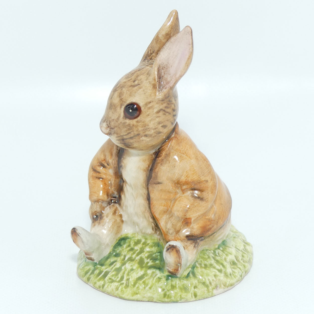 Beswick Beatrix Potter Benjamin Bunny Sat on a Bank | Head Down | BP3b