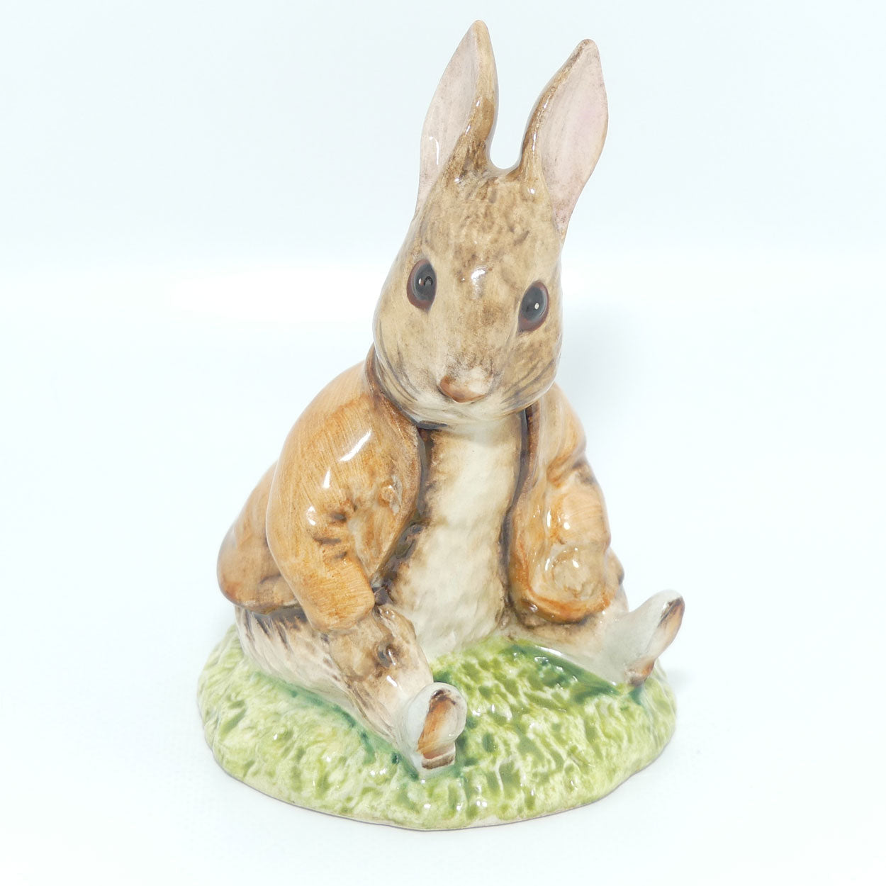 Beswick Beatrix Potter Benjamin Bunny Sat on a Bank | Head Down | BP3b