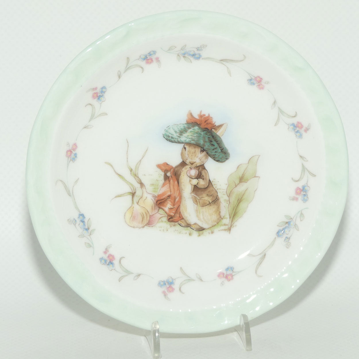 Royal Albert Beatrix Potter | The World of Beatrix Potter | Benjamin Bunny | 12cm coaster | boxed