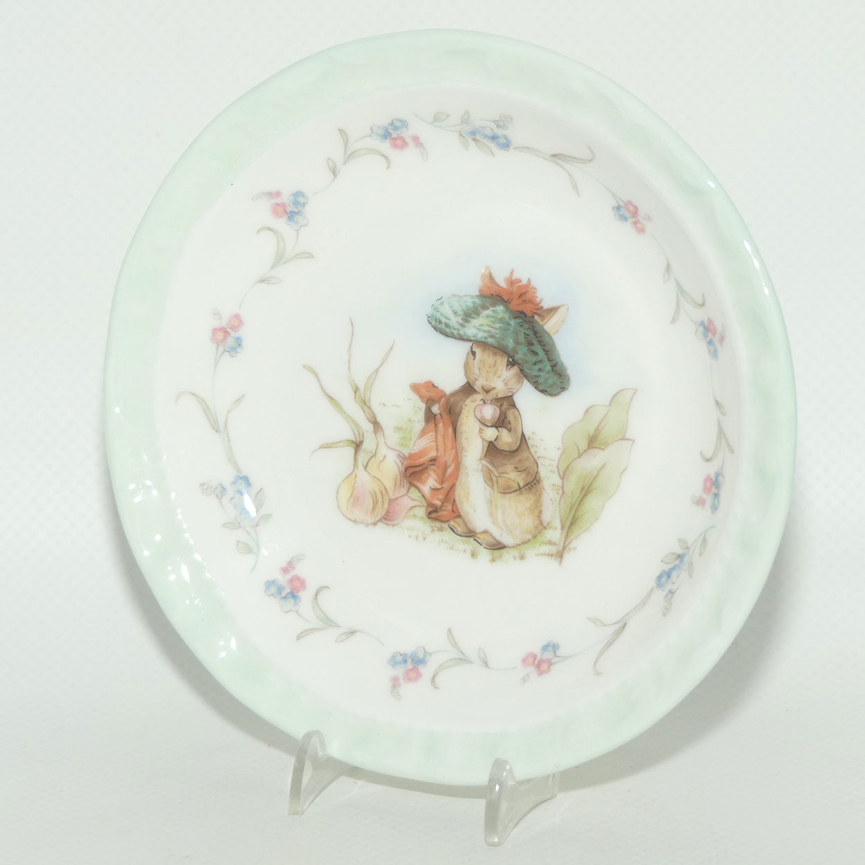 Royal Albert Beatrix Potter | The World of Beatrix Potter | Benjamin Bunny | 12cm coaster | boxed