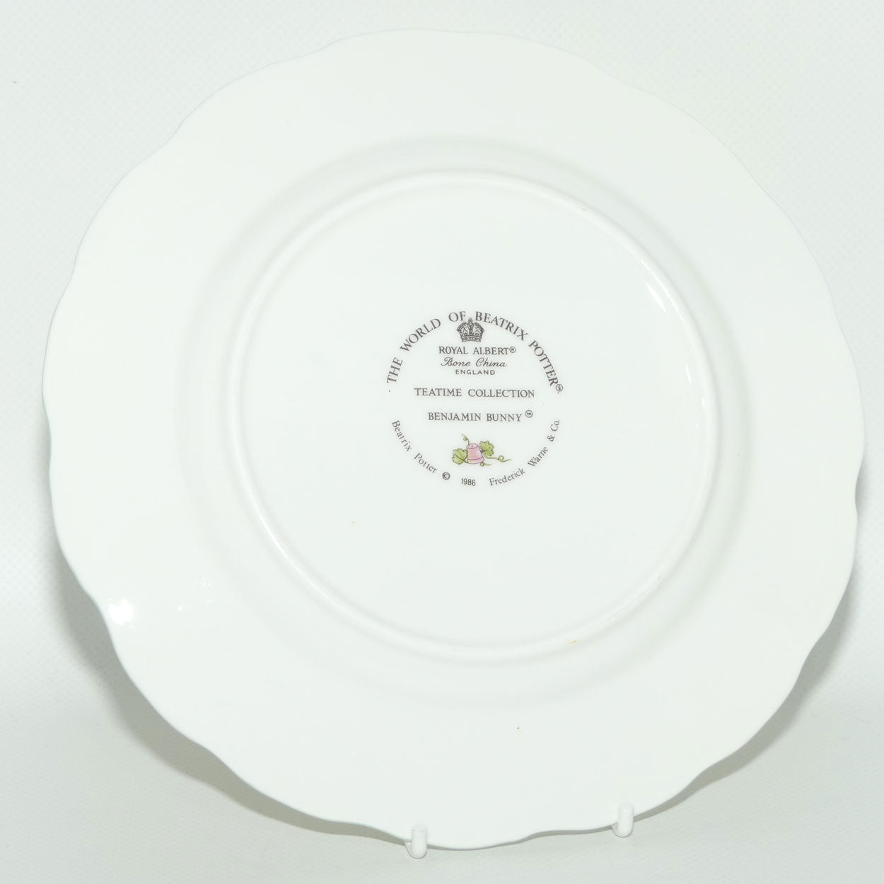 Royal Albert Beatrix Potter | The World of Beatrix Potter Teatime Collection | Benjamin Bunny | 20.5cm figured | boxed