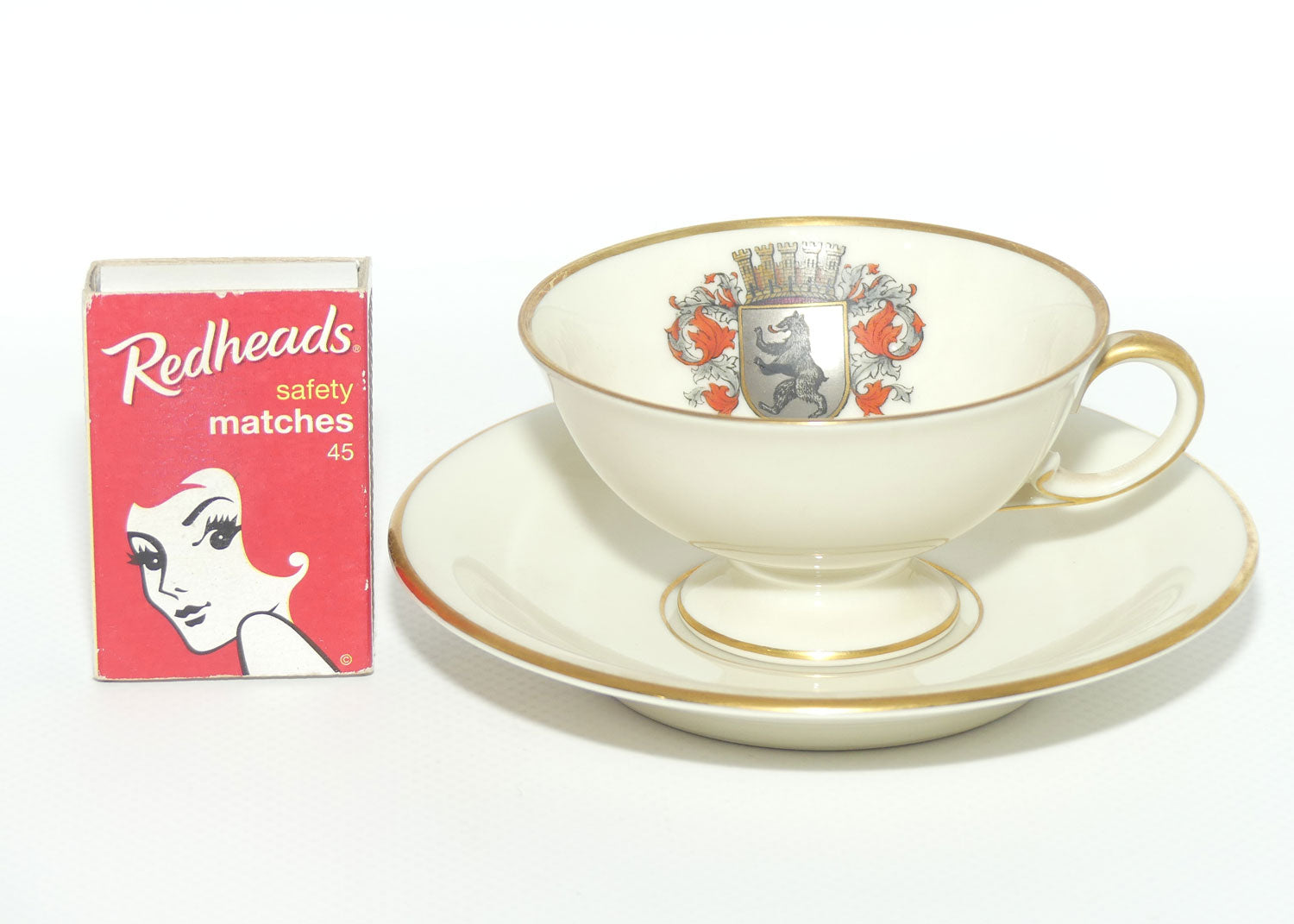 Furstenburg duo | Berlin Coat of Arms and Gilt trim