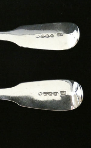 Georgian Sterling Silver Pair Berry Spoons | London 1820 | William Southey