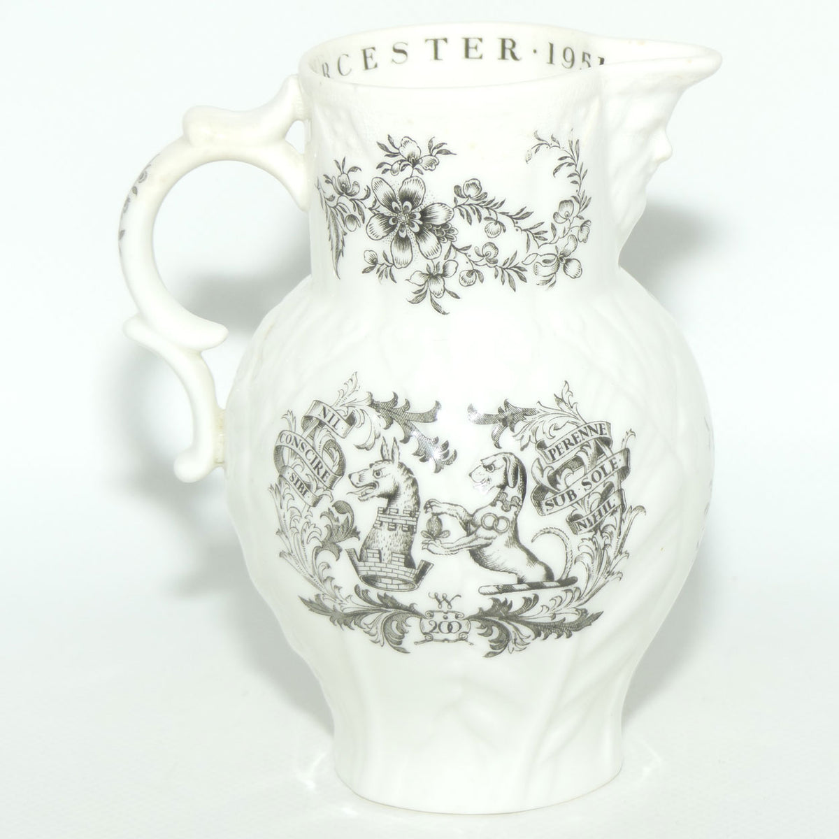Royal Worcester Bicentenary Jug 1751 - 1951