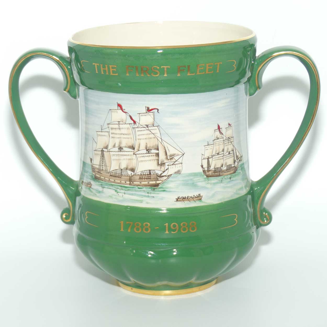 Royal Doulton Australia Bicentenary | Past to Present Loving Cup 1788 - 1988 | LE #74/350