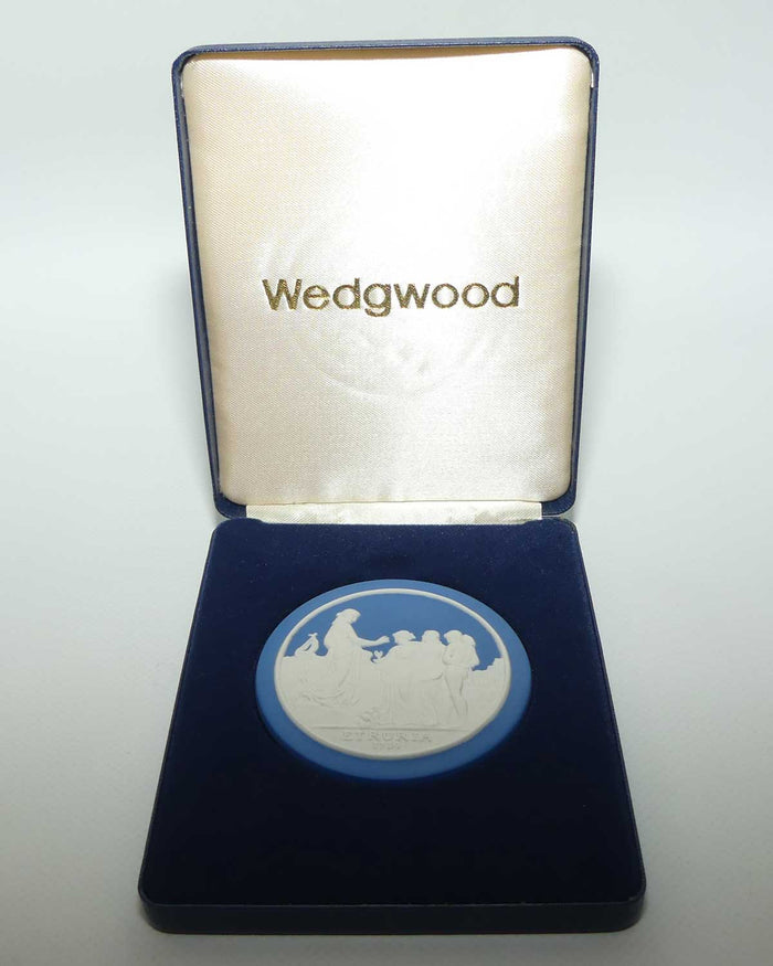 Wedgwood 1788 - 1988 Australian BiCentennial Sydney Cove Medallion | Ltd Ed #230/500 | box and Cert