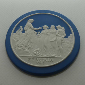 Wedgwood 1788 - 1988 Australian BiCentennial Sydney Cove Medallion | Ltd Ed #230/500 | box and Cert