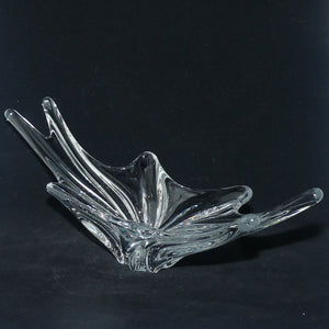 Baccarat Crystal France very large Freeform table centrepiece