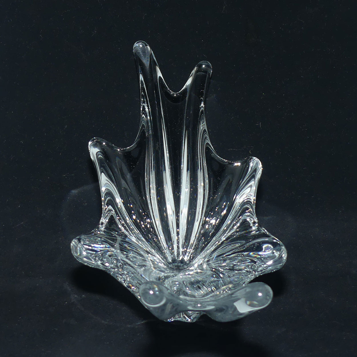 Baccarat Crystal France very large Freeform table centrepiece