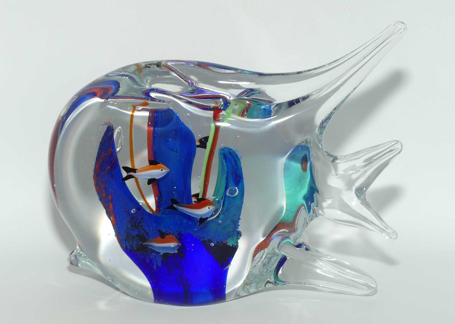 Very Large Art Glass Fish figure