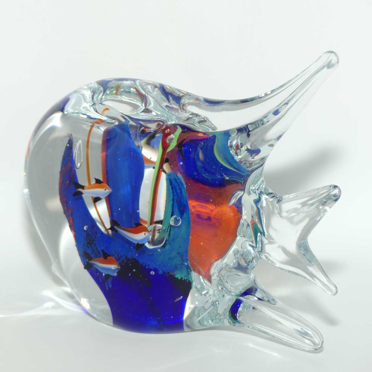 Very Large Art Glass Fish figure