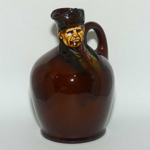 Royal Doulton Kingsware Bill Sykes figural flask