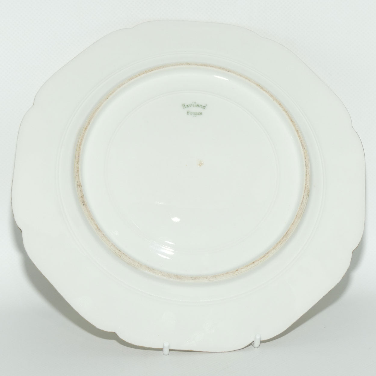 Early Australian China Painted gilt border plate decorated with Asiatic Pheasants | by Ethel L Thomas 1906