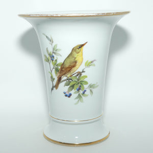 Meissen Birds, Insects and Butterfly vase