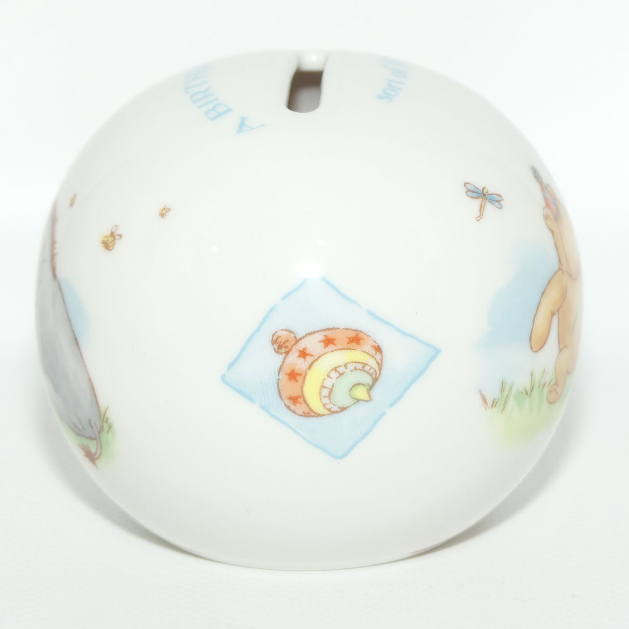 Royal Doulton Winnie the Pooh Birthday Collection Money Box Ball | Winnie The Pooh | boxed