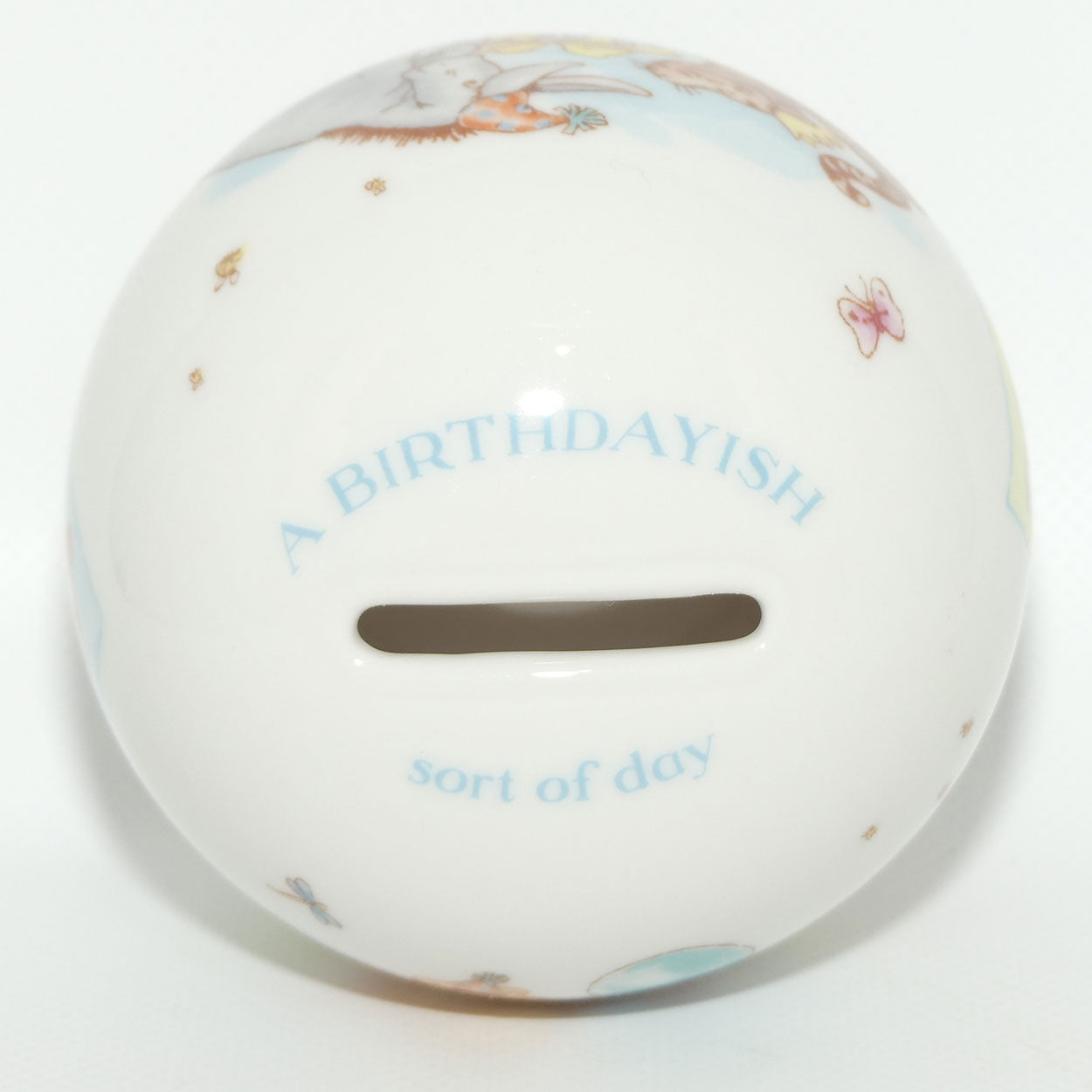 Royal Doulton Winnie the Pooh Birthday Collection Money Box Ball | Winnie The Pooh | boxed