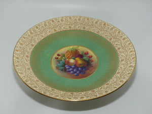 Powell, Bishop and Stonier | Bishop and Stonier hand painted Fruit decoration bowl signed W Birbeck
