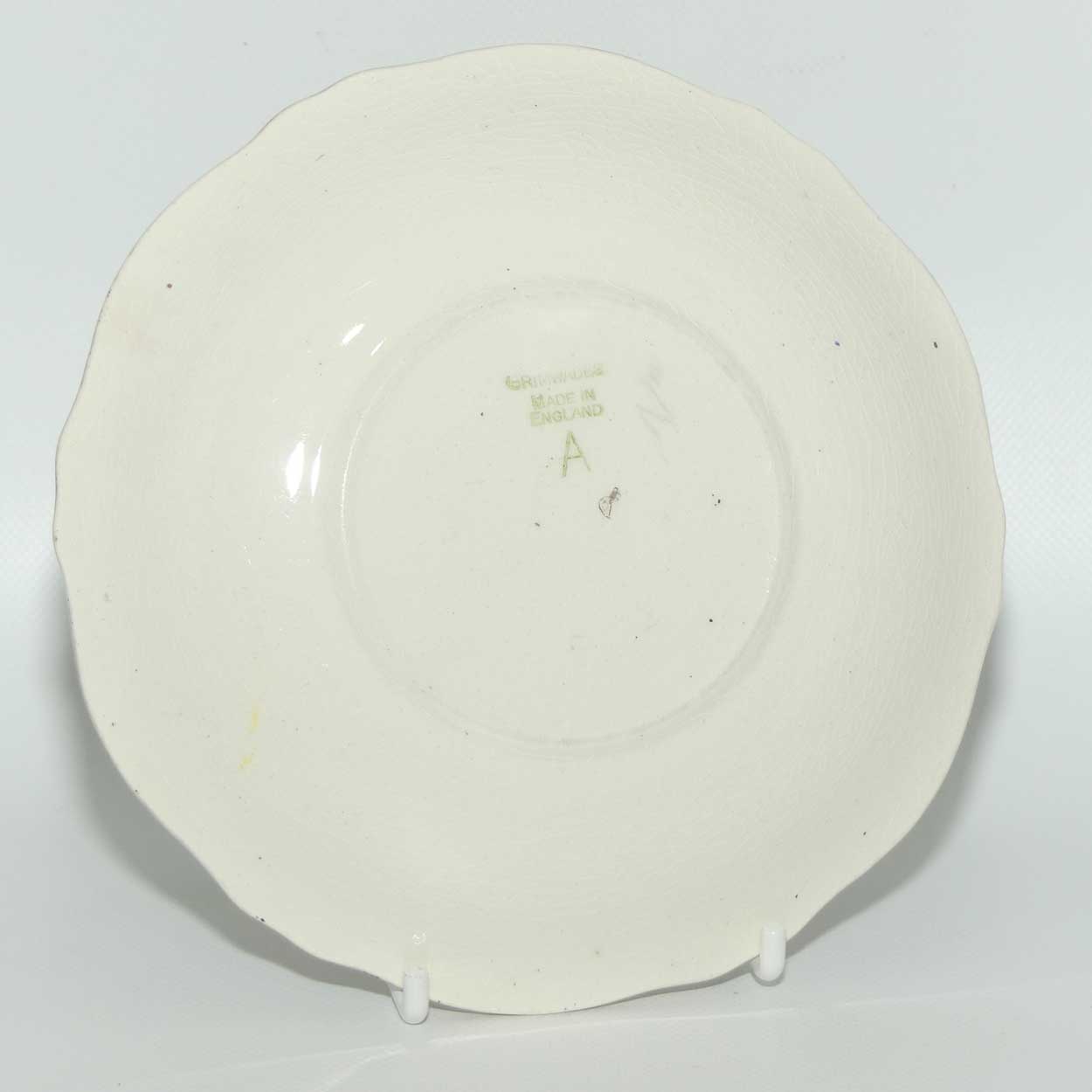 Royal Winton Black Crocus Chintz trio