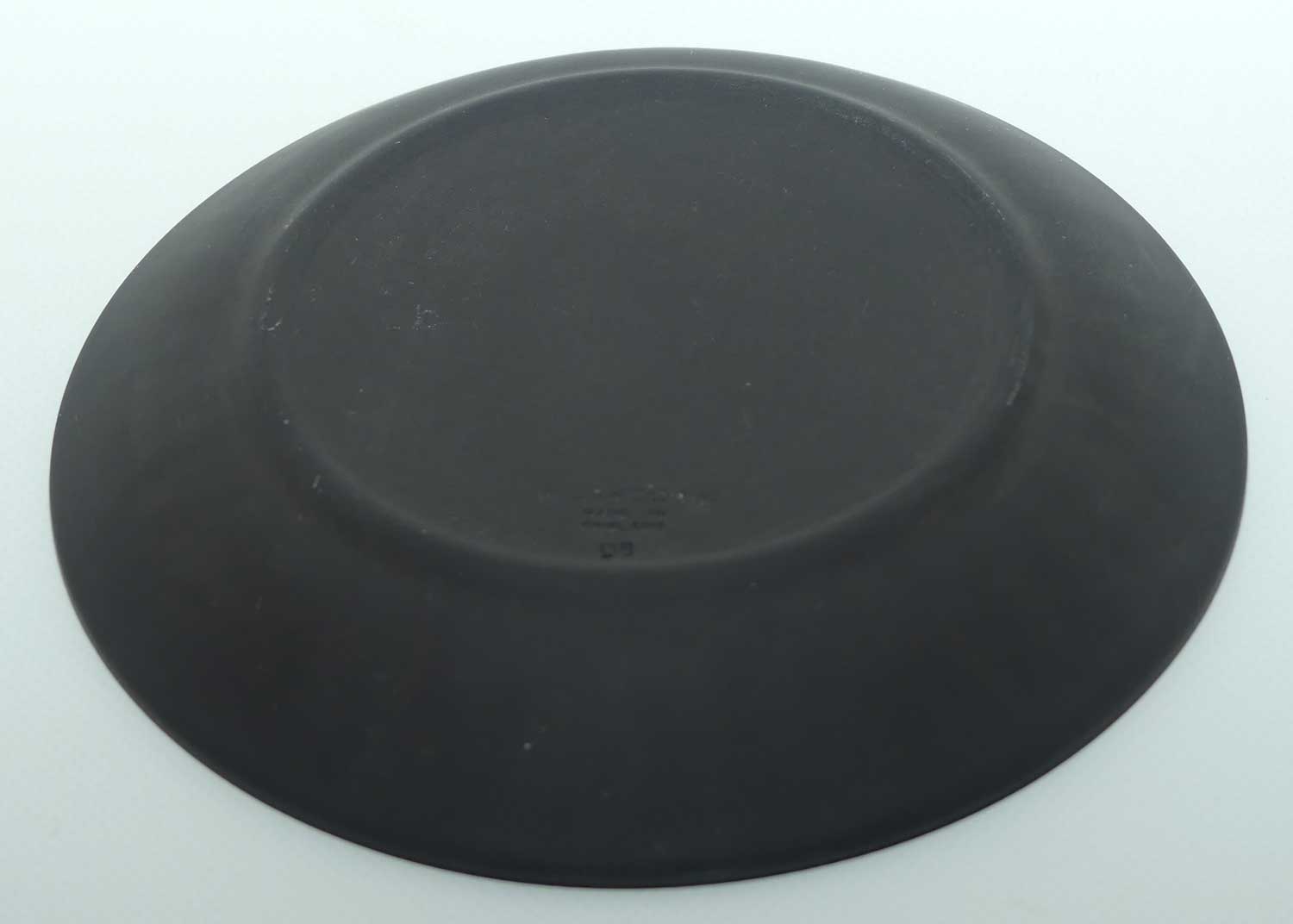 Wedgwood Black Jasper mini plate | Cherub with Bow and Arrows | #1