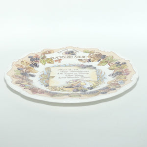 Royal Doulton Brambly Hedge Giftware | Recipe Collection | Blackberry Sorbet plate | 20cm