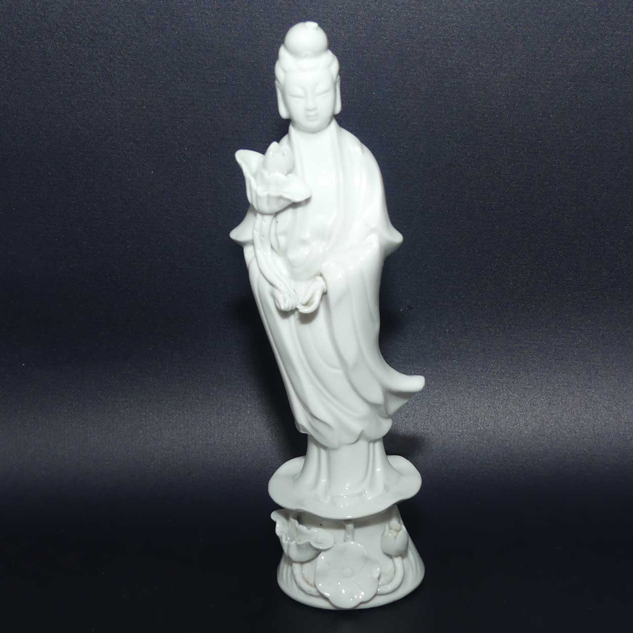 Mid 20th Century Chinese Blanc de Chine Guanyin
