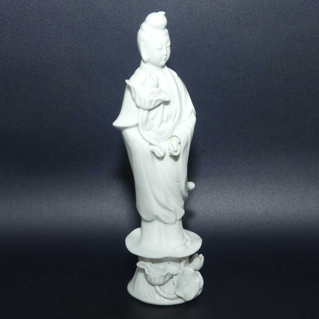 Mid 20th Century Chinese Blanc de Chine Guanyin