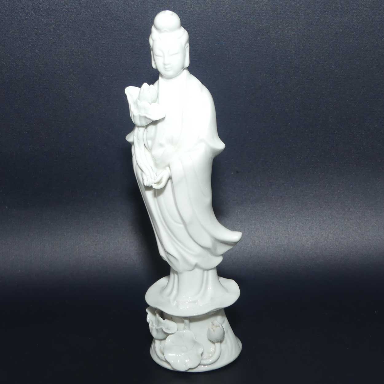 Mid 20th Century Chinese Blanc de Chine Guanyin
