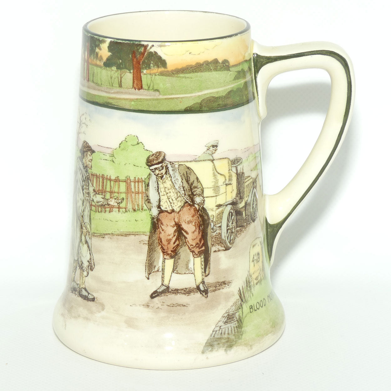 Royal Doulton Early Motoring tankard D2406 | Blood Money | #1