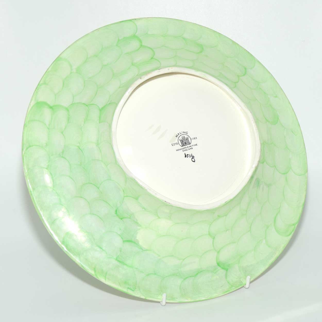 Maling bowl Embossed Blossom Bough Green 6564