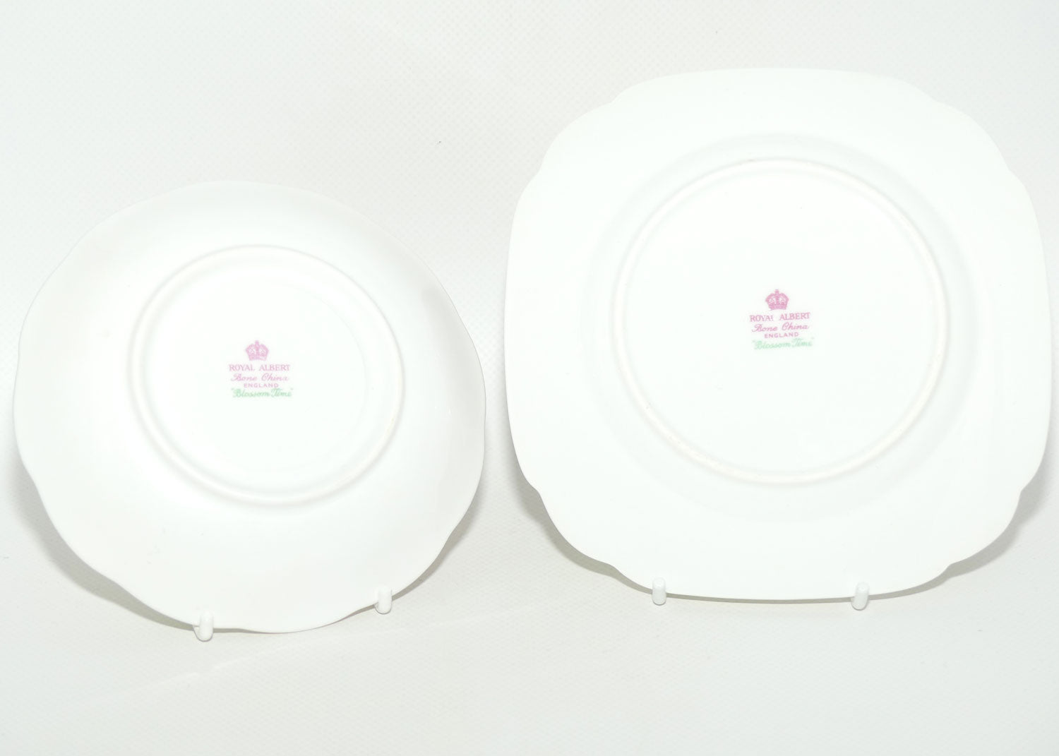 Royal Albert England Blossom Time tea trio | Malvern shape