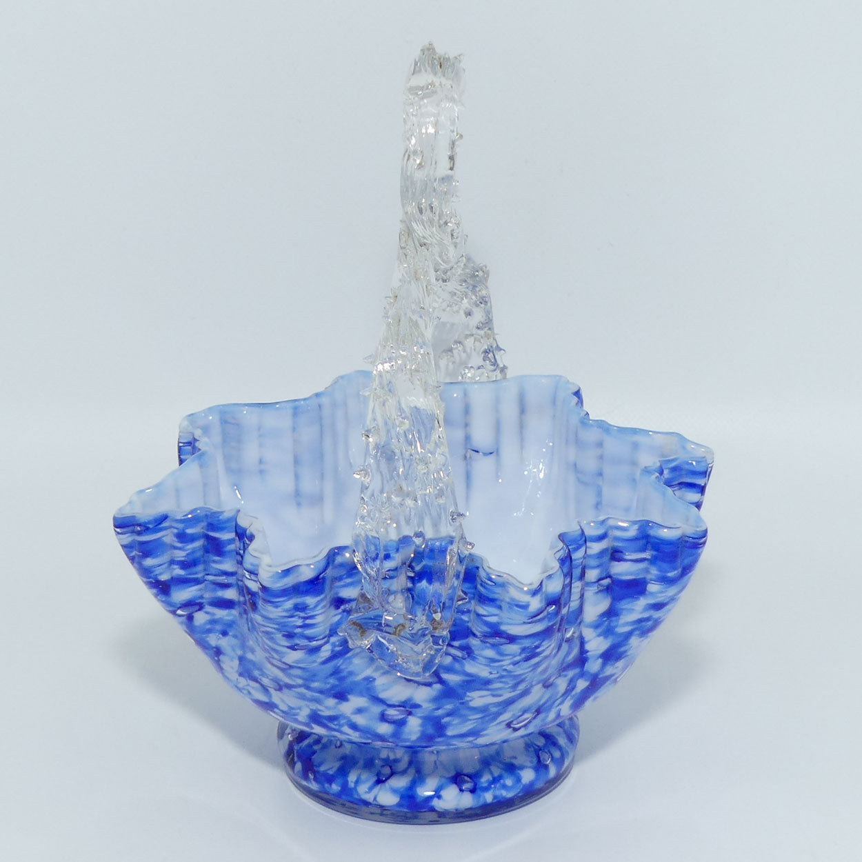 victorian-end-of-day-blue-mottled-glass-thorn-handle-basket