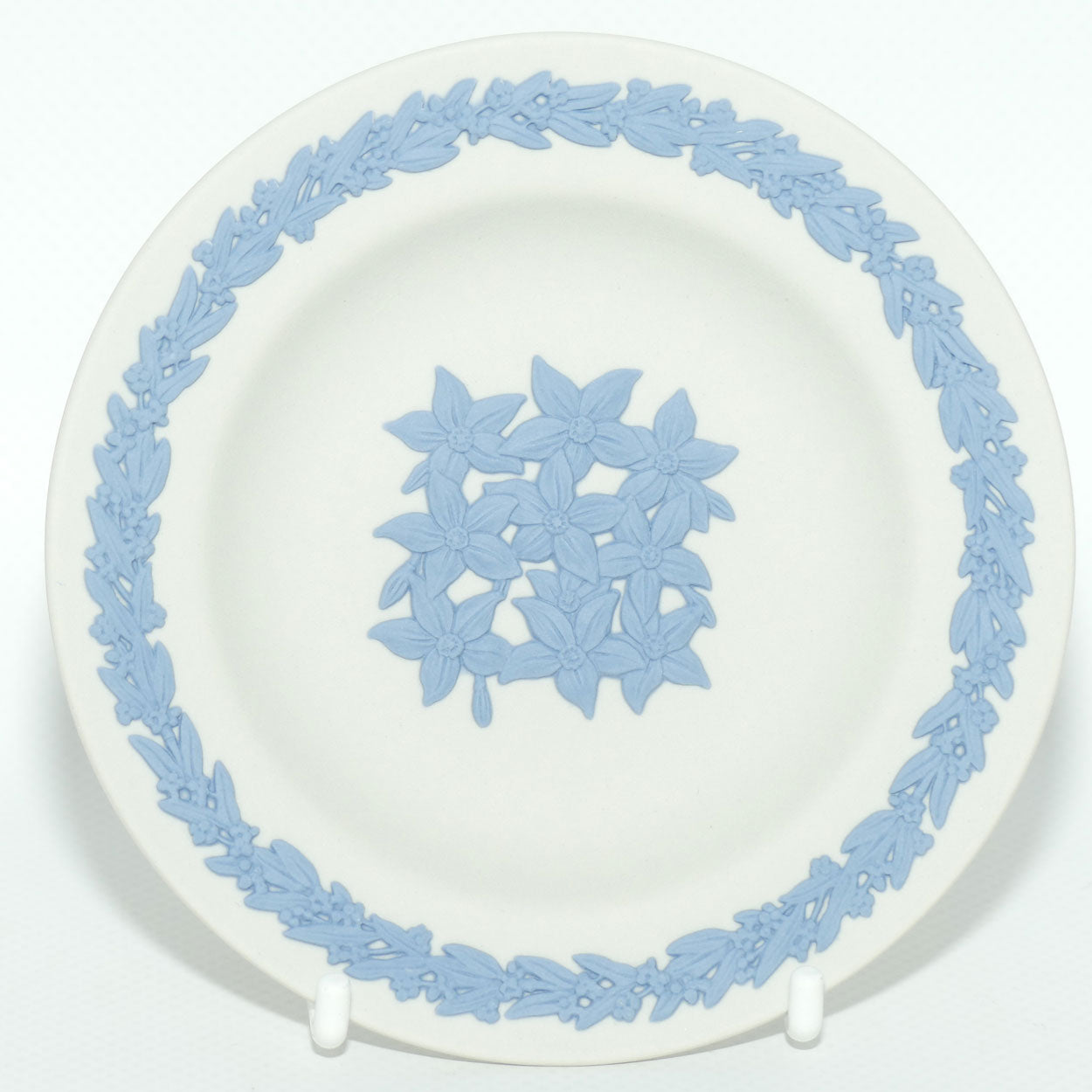 Wedgwood Jasper | Australian | Royal Blue Bells  | Miniature Plate | boxed