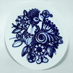 Rosenthal Studio Line Blue Bird wall plate | Wiinblad design | 32.5cm