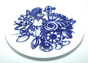 Rosenthal Studio Line Blue Bird wall plate | Wiinblad design | 32.5cm