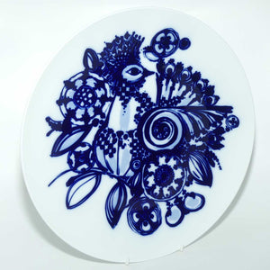 Rosenthal Studio Line Blue Bird wall plate | Wiinblad design | 32.5cm | #2