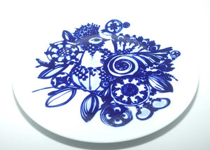 Rosenthal Studio Line Blue Bird wall plate | Wiinblad design | 32.5cm | #2