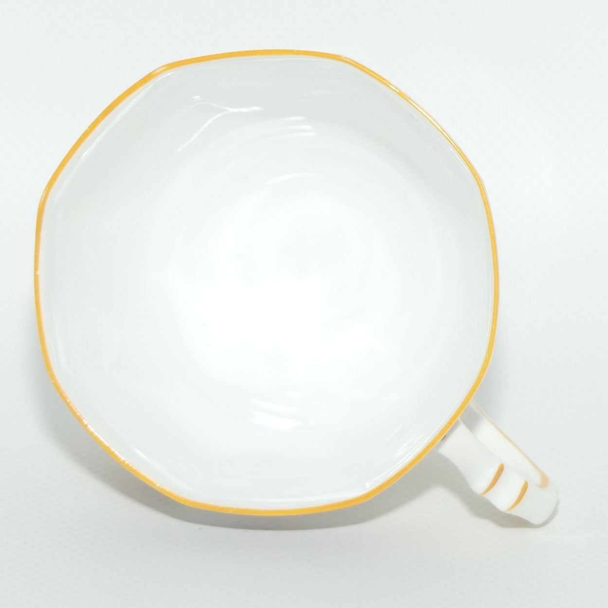 Tuscan Bone China fine tea trio | Blue Border and Floral pattern