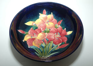 Walter Moorcroft Freesia (Blue) bowl | 21.5cm diameter