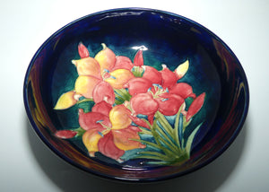 Walter Moorcroft Freesia (Blue) bowl | 21.5cm diameter