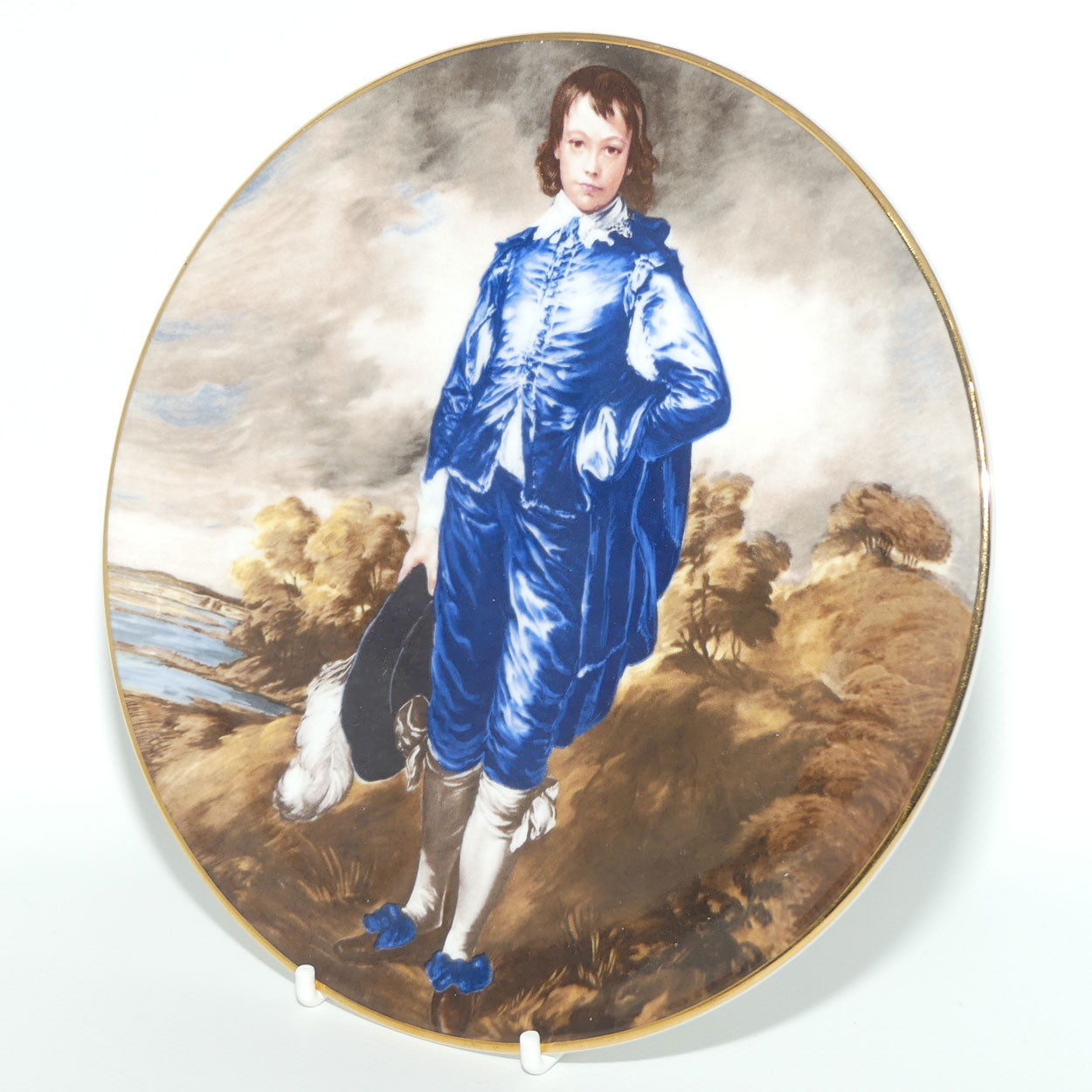 Royal Grafton Bone China Blue Boy plate