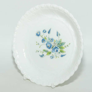 Coalport Bone China dish | 12cm | Delicate Blue Floral pattern