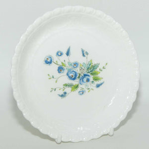 Coalport Bone China dish | 12cm | Delicate Blue Floral pattern